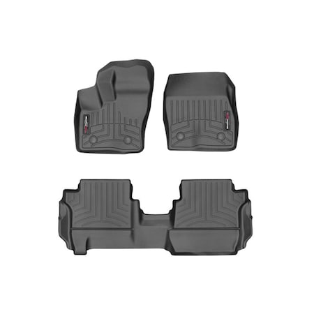 Weathertech Front and Rear Floorliners for Vinyl Floors, 4412161V-445992 4412161V-445992
